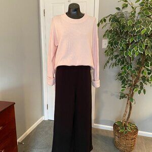 Women's Lou & Grey Super Soft, Extremely Comfortable Wide Leg Pants - Black - XL